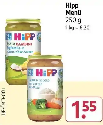 Rossmann Hipp Menü Angebot
