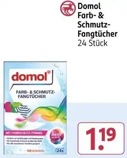 Rossmann Domol Farb- & Schmutz Fangtücher Angebot