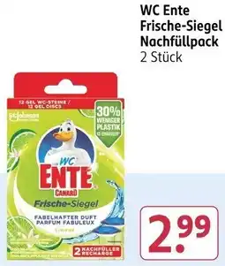 Rossmann WC Ente Frische-Siegel Nachfüllpack Angebot