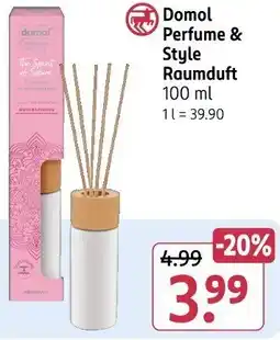 Rossmann Domol Perfume & Style Raumduft Angebot