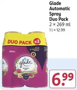 Rossmann Glade Automatic Spray Duo Pack Angebot