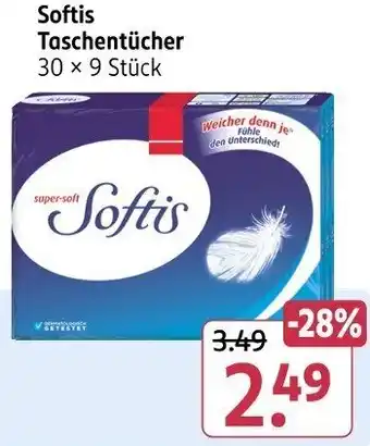 Rossmann Softis Taschentücher Angebot