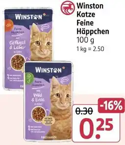 Rossmann Winston Katze Feine Häppchen Angebot