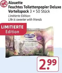 Rossmann Alouette Feuchtes Toilettenpapier Deluxe Angebot