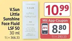 Rossmann V.Sun Little Sunshine Face Fluid LSF 50 Angebot