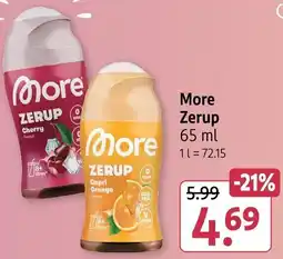 Rossmann More Zerup Angebot