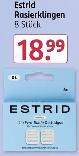 Rossmann Estrid Rasierklingen Angebot