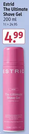 Rossmann Estrid The Ultimate Shave Gel Angebot