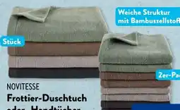 Aldi Süd Novitesse Frottier-Duschtuch Angebot