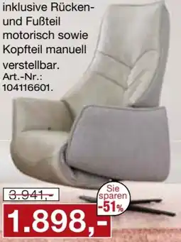 Möbel Inhofer Himolla Relaxsessel Angebot