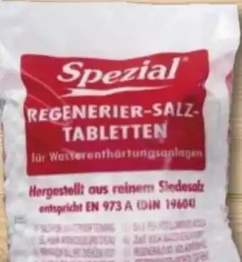 Hagebau Spezial Regeneriersiede Salztabletten Angebot