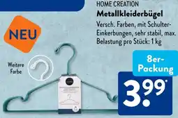 Aldi Süd HOME CREATION Metallkleiderbügel Angebot
