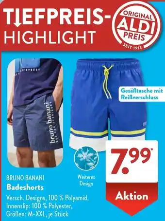 Aldi Süd BRUNO BANANI Badeshorts Angebot
