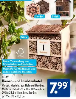 Aldi Süd BELAVI Bienen- und Insektenhotel Angebot