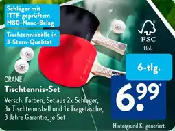 Aldi Süd CRANE Tischtennis-Set Angebot