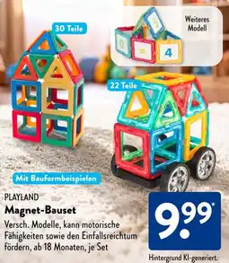 Aldi Süd PLAYLAND Magnet-Bauset Angebot