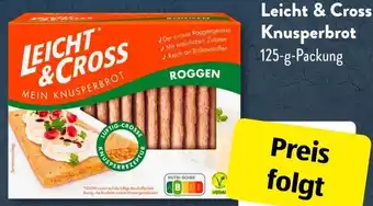 Aldi Süd Leicht & Cross Knusperbrot Angebot