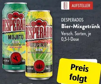 Aldi Süd DESPERADOS Bier-Mixgetränk Angebot