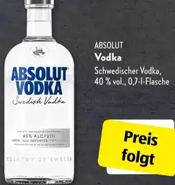 Aldi Süd ABSOLUT Vodka Angebot