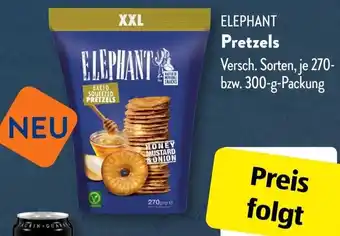 Aldi Süd ELEPHANT Pretzels Angebot