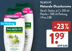 Aldi Süd PALMOLIVE Naturals-Duschcreme Angebot