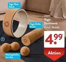 Aldi Süd CRANE Yoga Sortiment Angebot