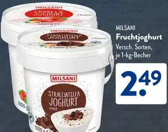 Aldi Süd MILSANI Fruchtjoghurt Angebot