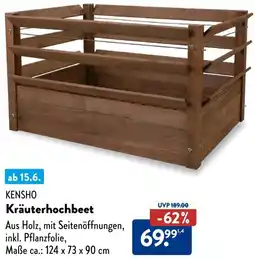 Aldi Süd KENSHO Kräuterhochbeet Angebot