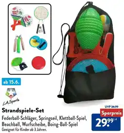 Aldi Süd LA.Sports Strandspiele-Set Angebot