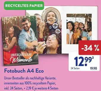Aldi Süd Fotobuch A4 Eco Angebot