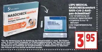 Edeka Lepu Medical Nasocheckcomfort SARS-COV2 Antigen Schnelltest Angebot