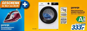 Expert gorenje Waschmaschine WNHEI74SAPS/DE Angebot