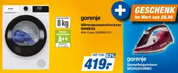 Expert gorenje Wärmepumpentrockner DHNE82 Angebot