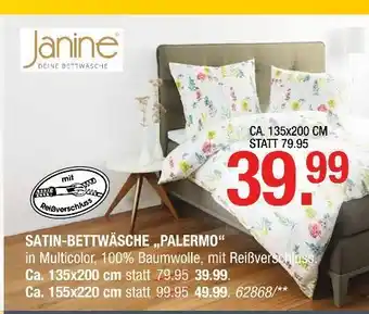 Hofmeister Janine satin-bettwäsche „palermo“ Angebot