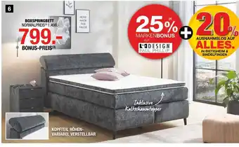 Hofmeister Boxspringbett „dita” Angebot