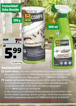Hagebau Compo ameisen-blocker Angebot
