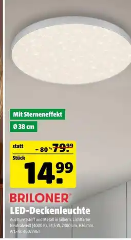 Hagebau Briloner led-deckenleuchte Angebot