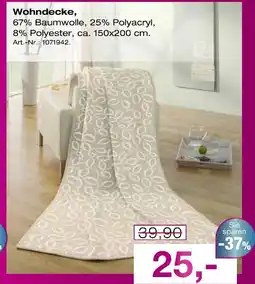 Möbel Inhofer Wohndecke Angebot