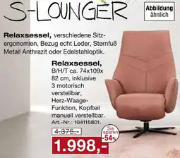Möbel Inhofer Relaxsessel Angebot