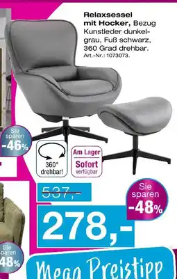 Möbel Inhofer Relaxsessel Angebot