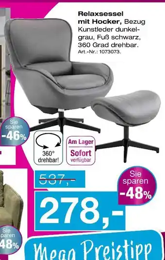 Möbel Inhofer Relaxsessel Angebot