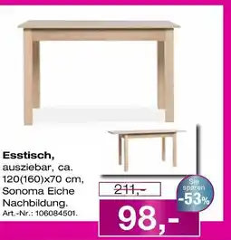 Möbel Inhofer Esstisch Angebot