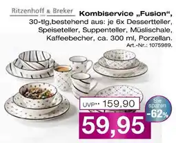 Möbel Inhofer Ritzenhoff & breker kombiservice „fusion“ Angebot