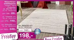Möbel Inhofer Maschinenwebteppich Angebot