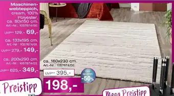 Möbel Inhofer Maschinenwebteppich Angebot