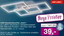 Möbel Inhofer Just light. led-deckenleuchte „iven“ Angebot