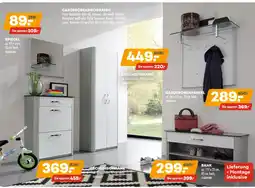 Möbel Kraft Garderobenprogramm Angebot