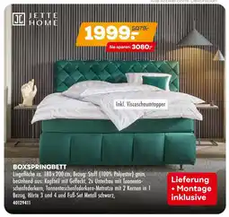 Möbel Kraft Jette home boxspringbett Angebot