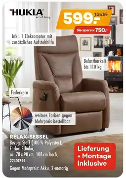 Möbel Kraft Hukla relax-sessel Angebot