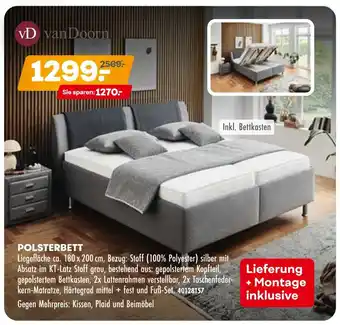 Möbel Kraft Vandoorn polsterbett Angebot